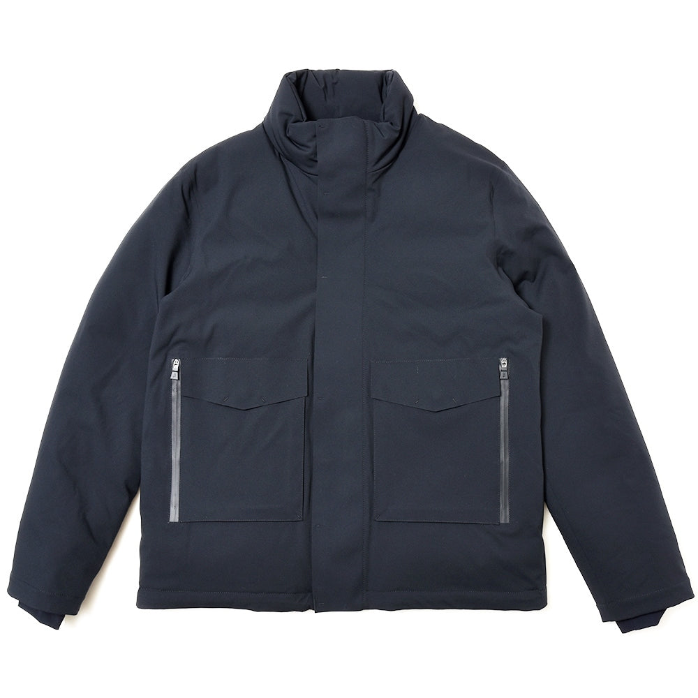 HERNO（ヘルノ） Laminarラミナー ウォーターレペレントストレッチナイロンスタンドカラーダウンブルゾン PI00327UL-12301S