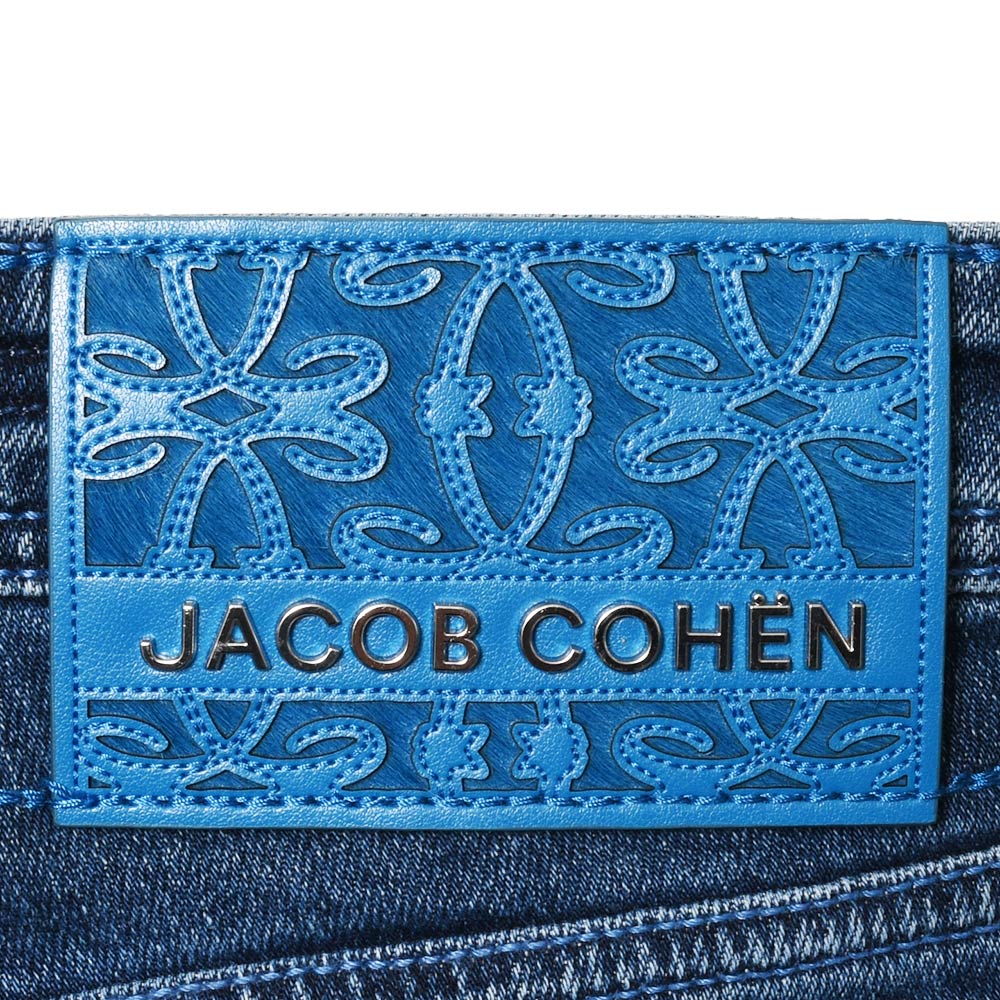 JACOB COHEN（ヤコブコーエン） BARDバード PREMIUM EDITION ハードウォッシュドコットンストレッチ テーパードフィットペイントデニム 226-82640