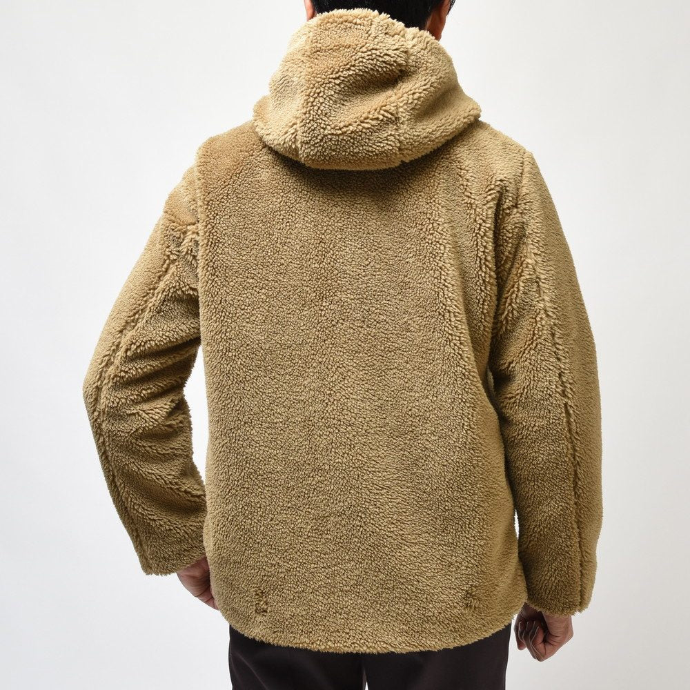 HERNO（ヘルノ） ポリエステルボアダブルジップフーディーブルゾン PA000123U-12536