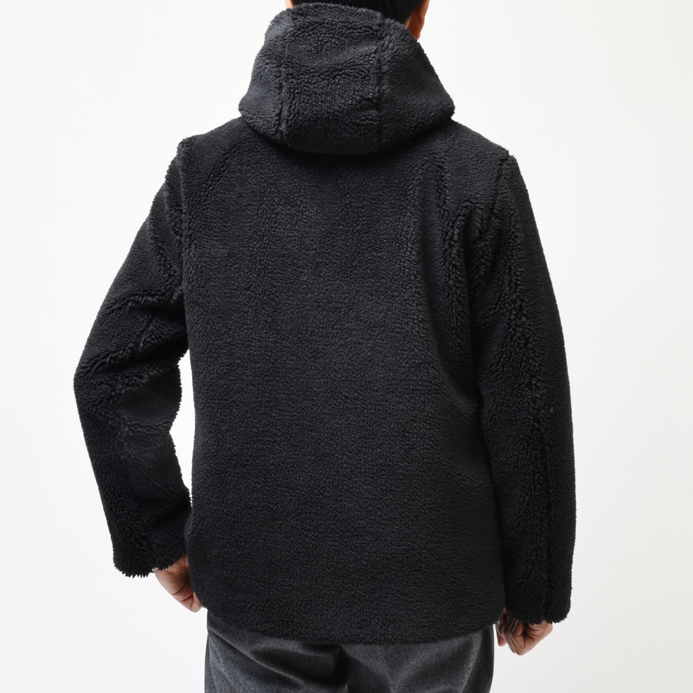 HERNO（ヘルノ） ポリエステルボアダブルジップフーディーブルゾン PA000123U-12536