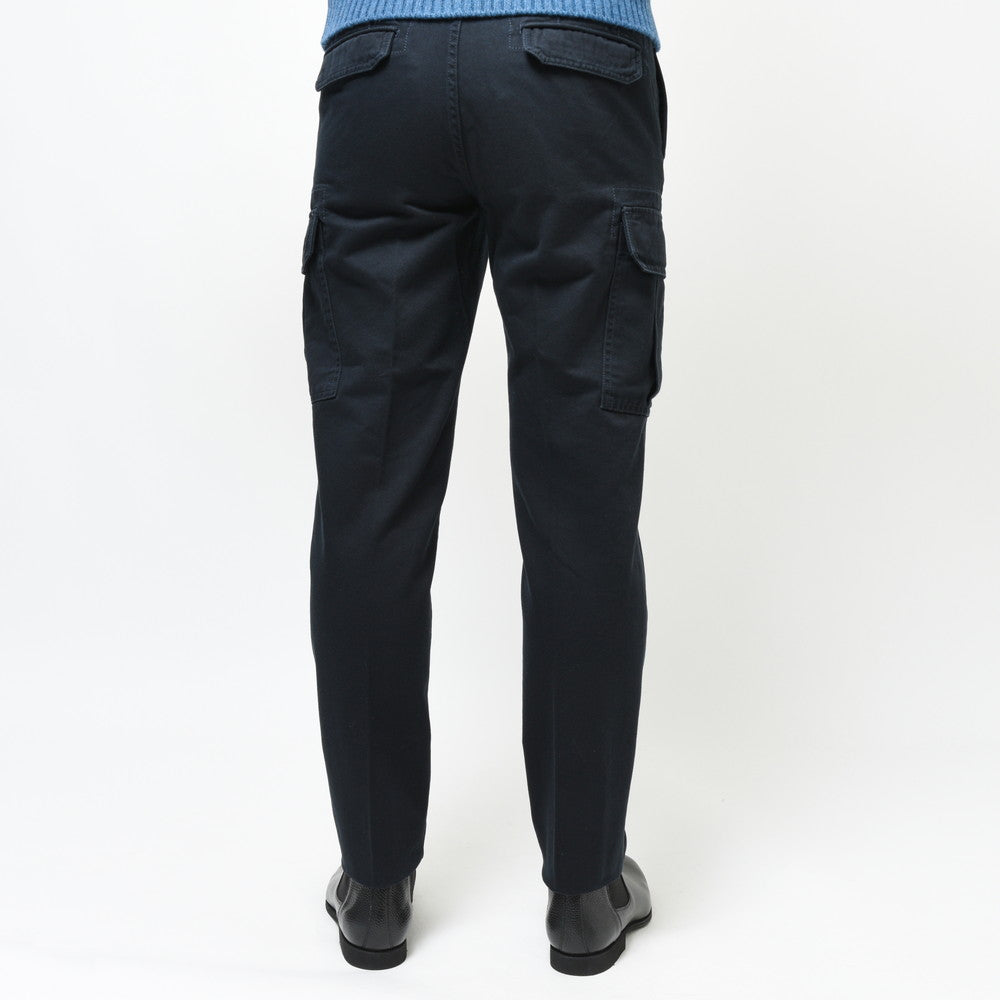 INCOTEX SLACKS（インコテックス スラックス） TAPERED FIT ストーンウォッシュコットンギャバジンテーパードカーゴパンツ 470-81532(M)
