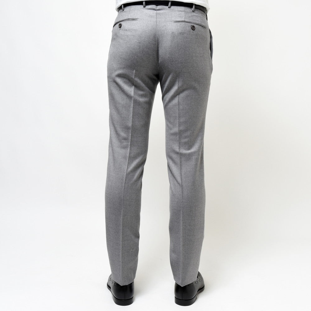INCOTEX（インコテックス） SLIM FIT SUPER100'sウールサキソニーソリッド1プリーツテーパードパンツ 1T0031-1645A