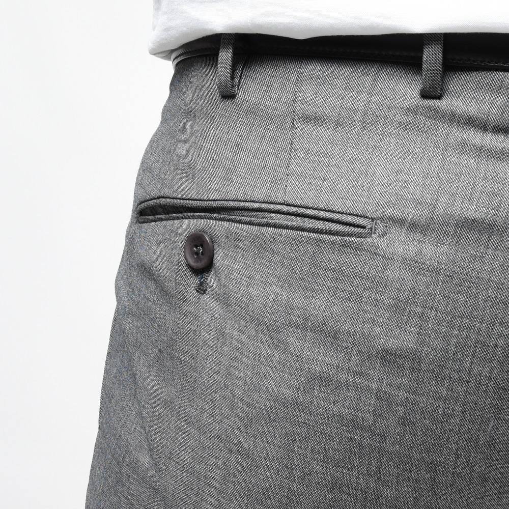 INCOTEX（インコテックス） SLIM FIT SUPER100'sウールシャークスキン1プリーツテーパードパンツ 1T0031-1010A