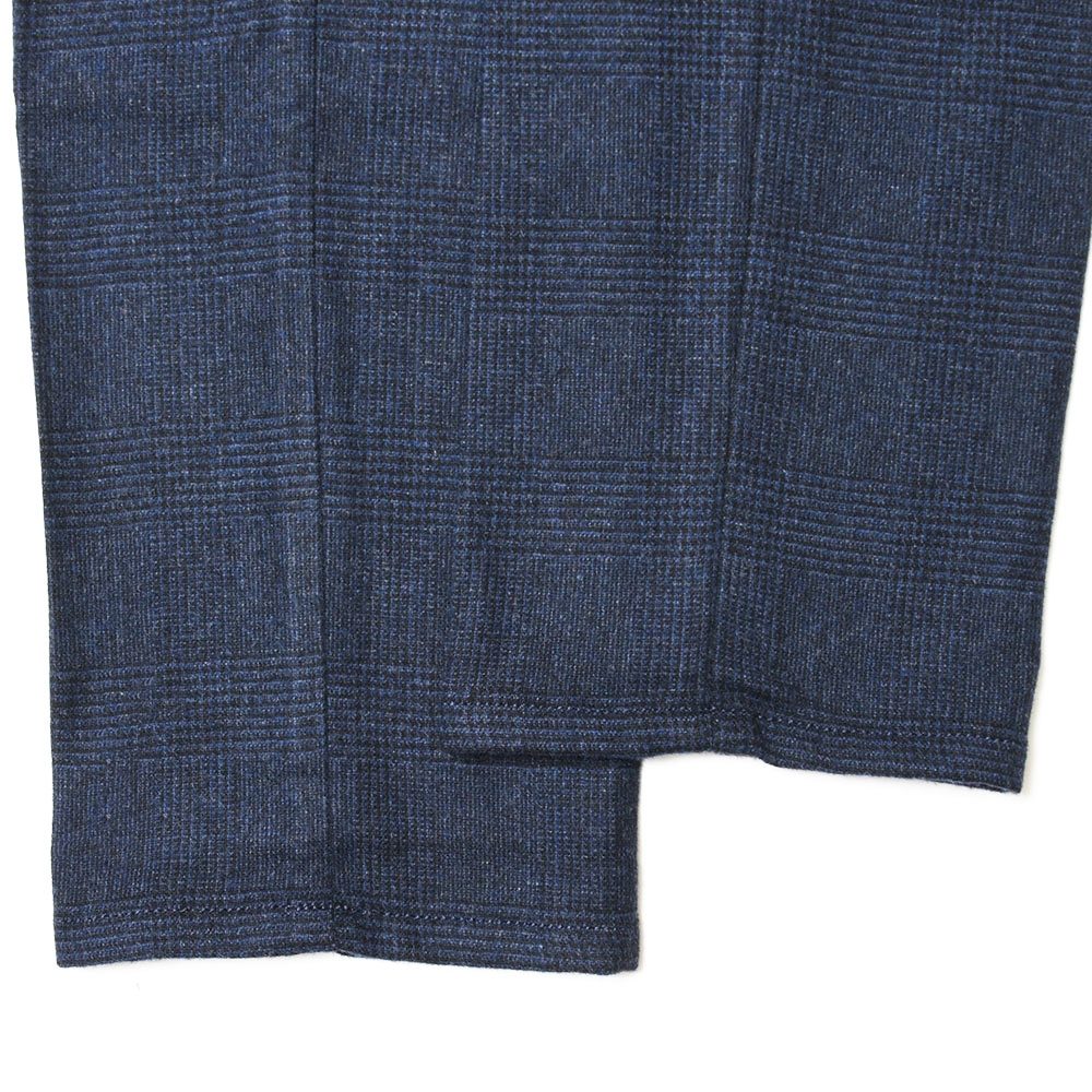INCOTEX SLACKS（インコテックス スラックス） SLIM FIT ウォッシュドストレッチウールグレンチェックテーパードパンツ 470-81583(M)