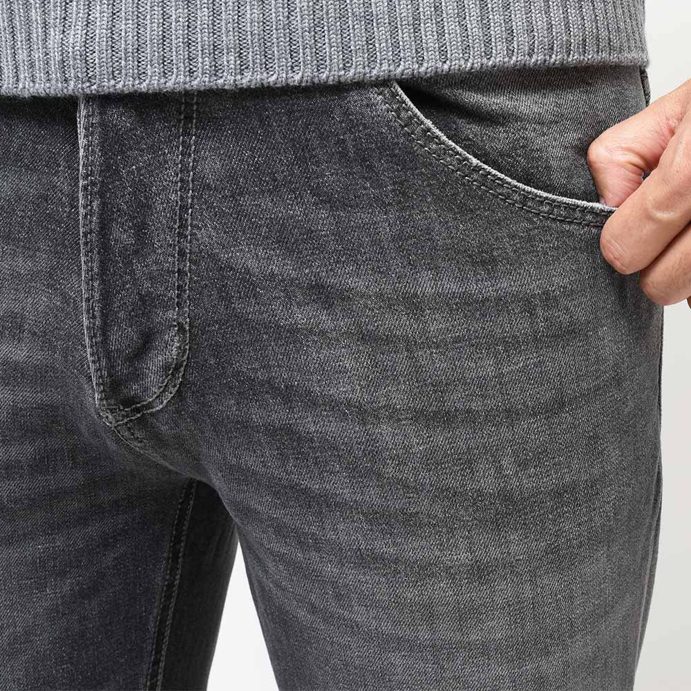 PT TORINO DENIM ピーティートリノデニム コットン ストレッチ ウォッシュド ブラックデニムパンツ REGGAE/TAPERED FIT