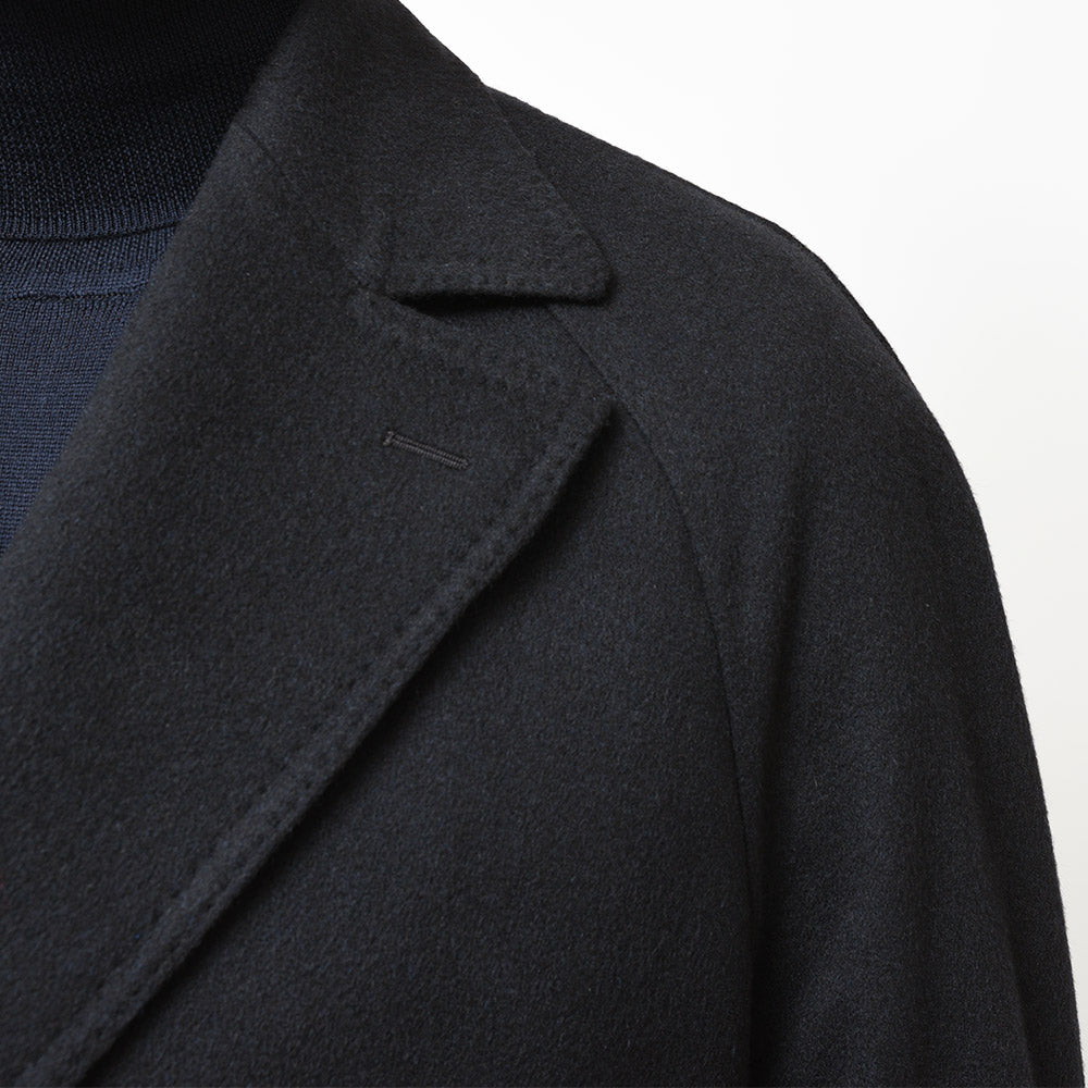 TITO ALLEGRETTO ティト アレグレット カシミヤ フランネル ベルテッド ダブル6Bコート