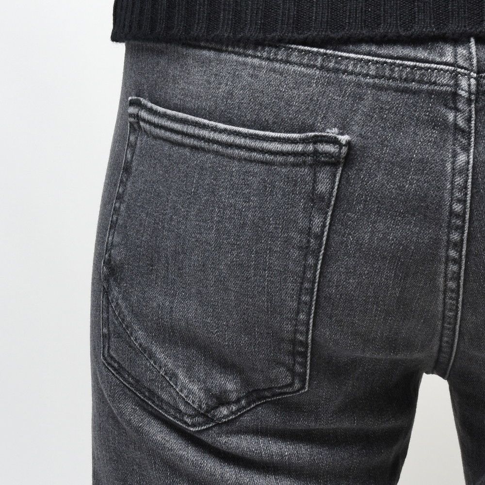 INCOTEX BLUE DIVISION（インコテックス ブルーディヴィジョン） Slim Fit ヴィンテージウォッシュスリムテーパードストレッチデニム（スラントポケット）407-81504