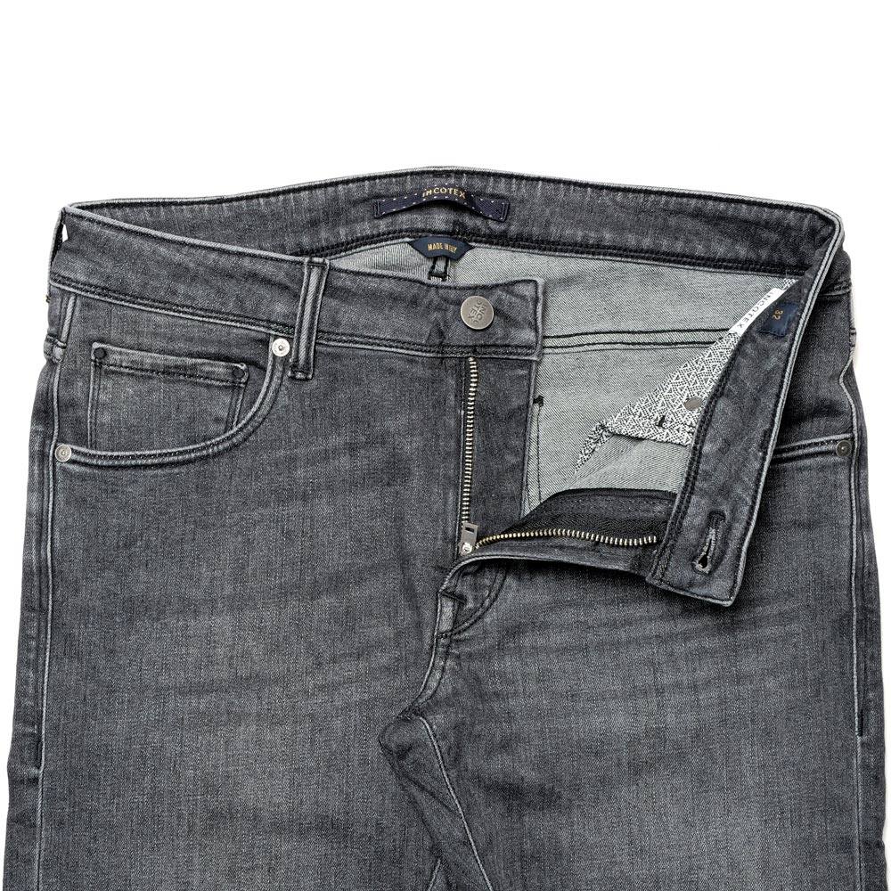 INCOTEX BLUE DIVISION（インコテックス ブルーディヴィジョン） Slim Fit ヴィンテージウォッシュスリムテーパードストレッチデニム 407-81571