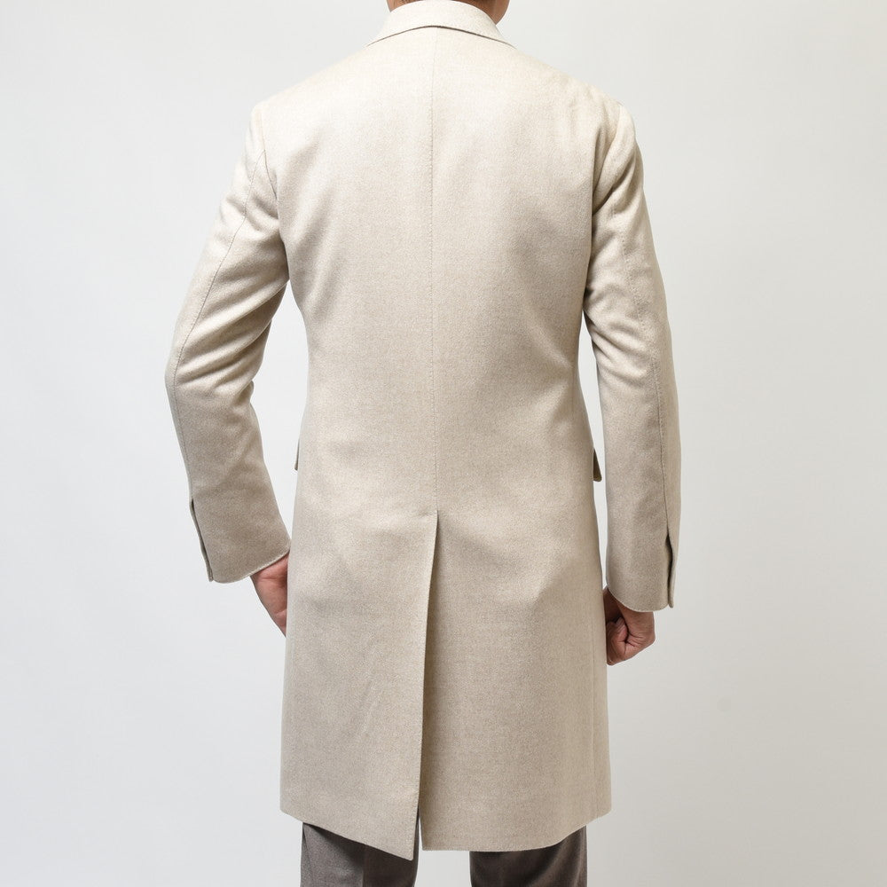guji（グジ） カシミアフランネルソリッドチェスターフィールドコート(MADE BY RING JACKET / LoroPianaファブリック使用)【秋/冬】