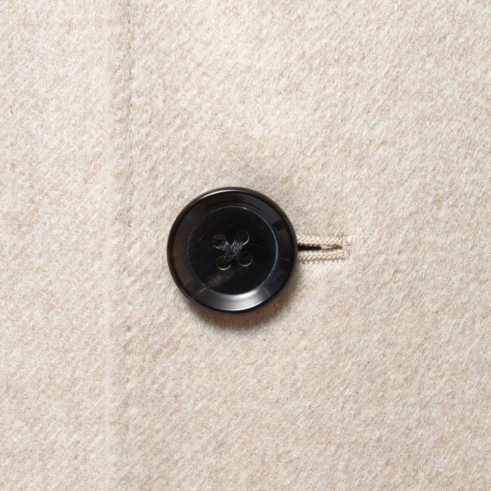 guji（グジ） カシミアフランネルソリッドチェスターフィールドコート(MADE BY RING JACKET / LoroPianaファブリック使用)【秋/冬】