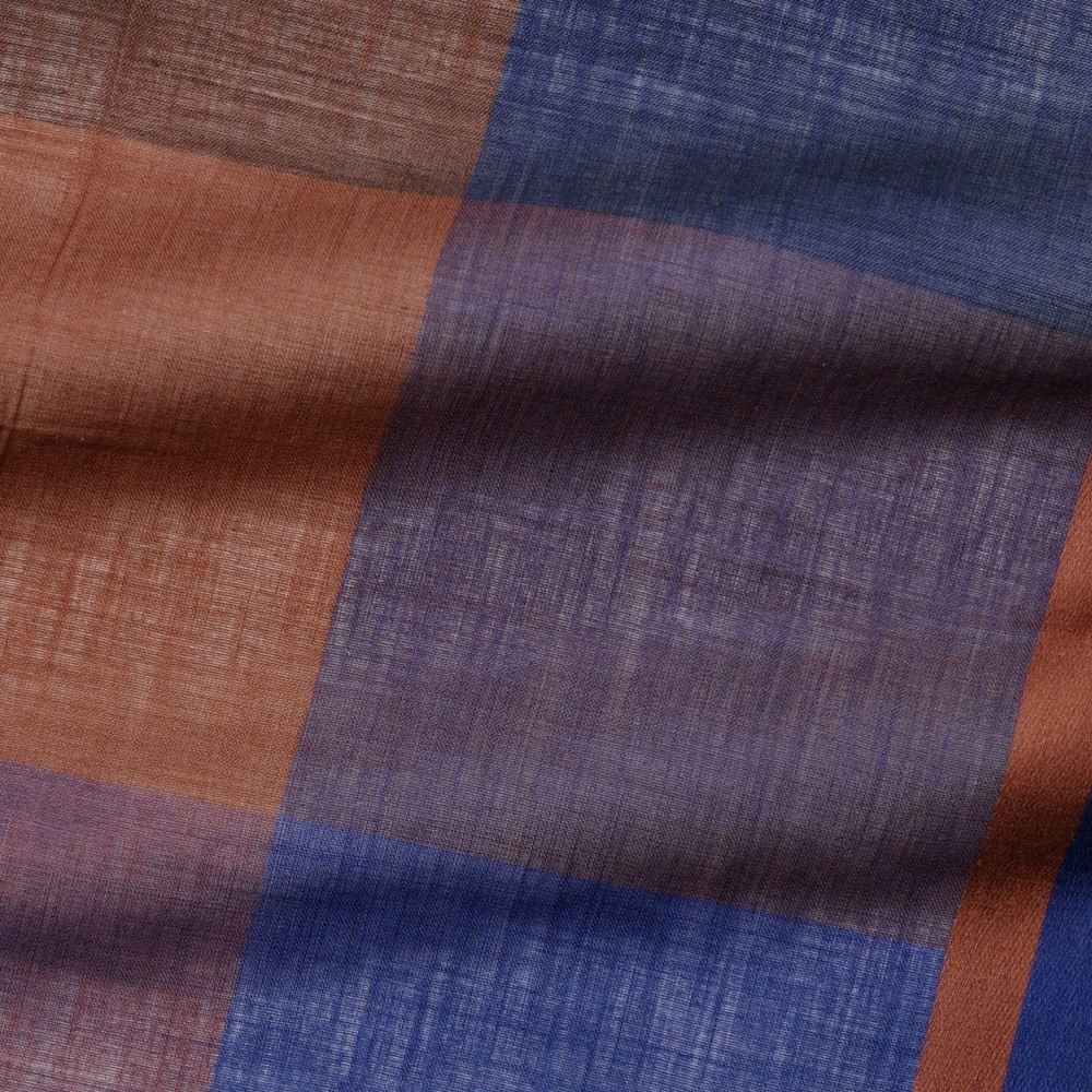 SIMONNOT GODARD（シモノ ゴダール） コットンブロックチェックチーフ ARTANS CHECKS