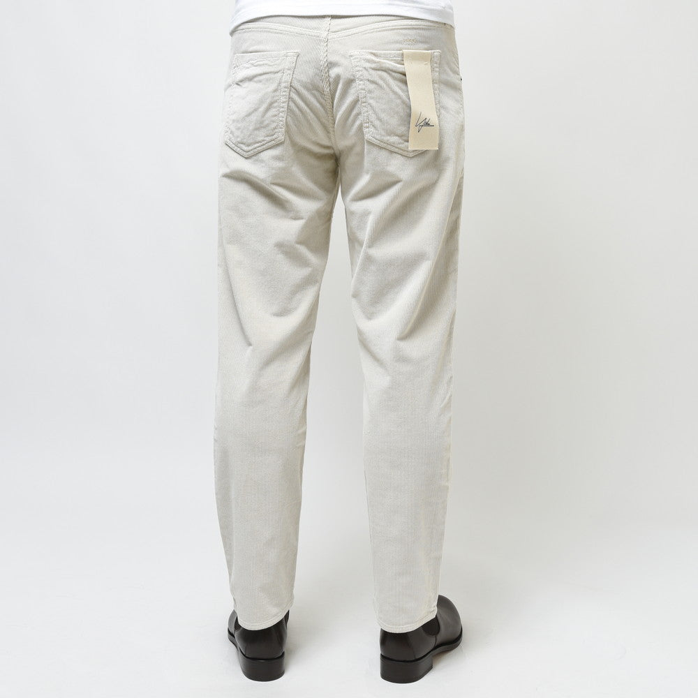 YCHAI（イカイ） ROBUSTOロブスト ウォッシュドストレッチコットンコーデュロイテーパードフィットパンツ YPUJF004-1TS0083T