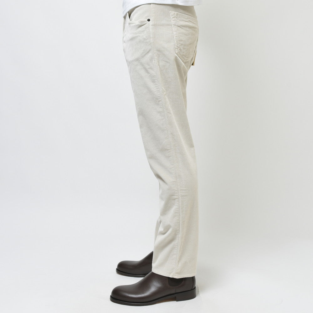 YCHAI（イカイ） ROBUSTOロブスト ウォッシュドストレッチコットンコーデュロイテーパードフィットパンツ YPUJF004-1TS0083T