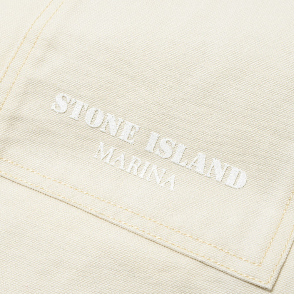 STONE ISLAND(ストーンアイランド) MARINA コーティングコットンキャンバスワークパンツ 7915325X4