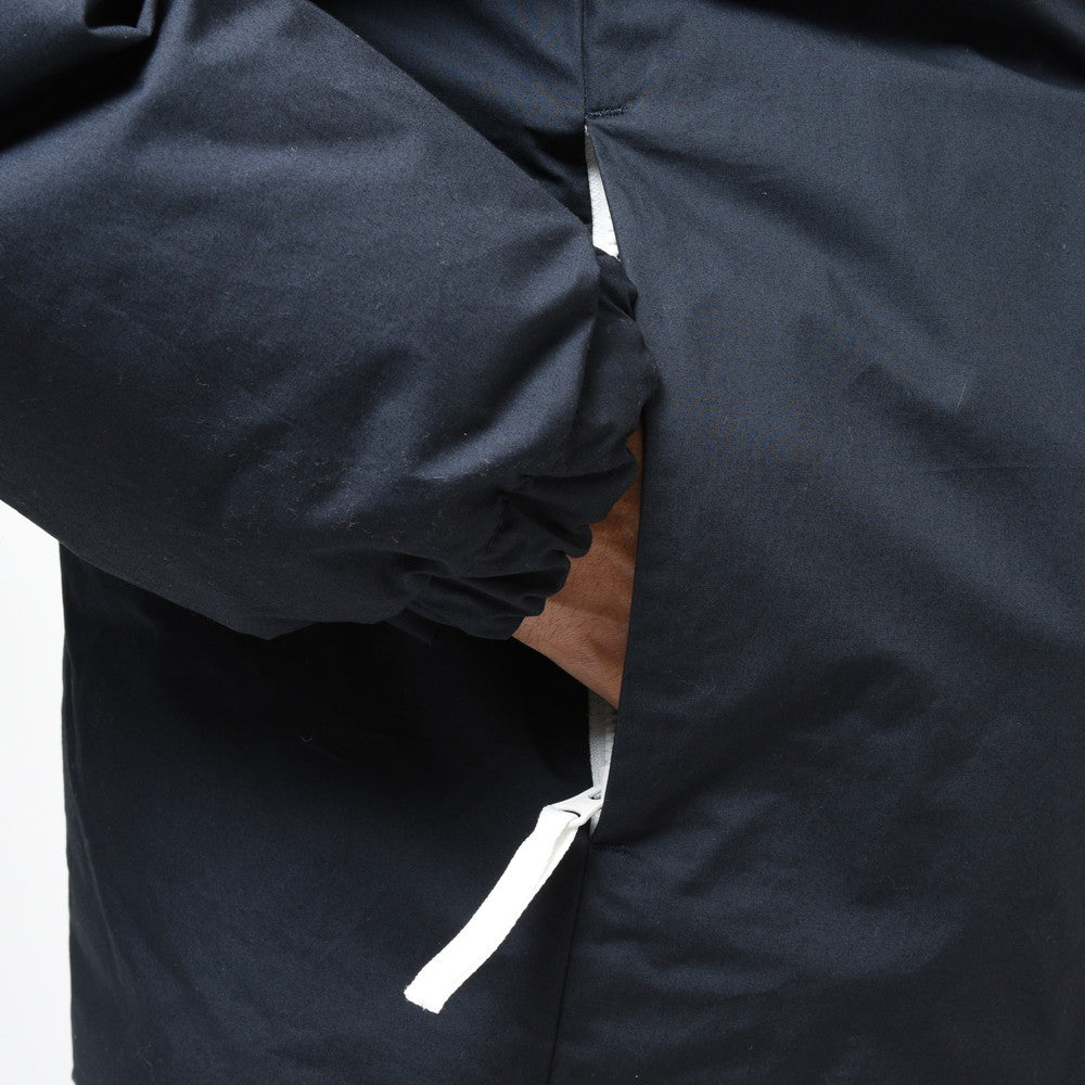 STONE ISLAND(ストーンアイランド)  MARINA ワックスコーティングコットンポプリンフーデッドダウンジャケット 7915424X2