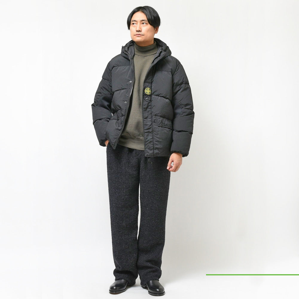 STONE ISLAND(ストーンアイランド) ナイロンメタルリバーシブルフーディダウンジャケット 791542719