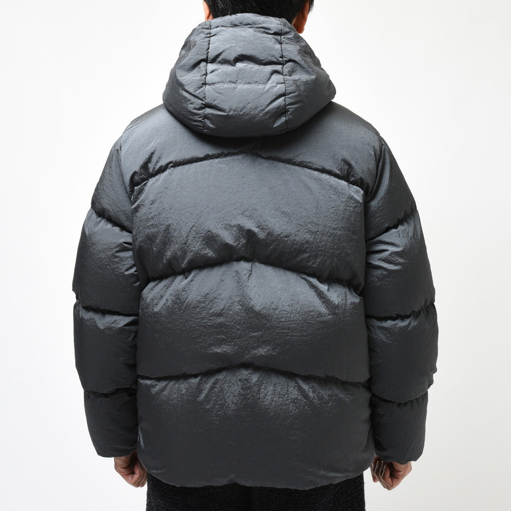 STONE ISLAND(ストーンアイランド) ナイロンメタルリバーシブルフーディダウンジャケット 791542719