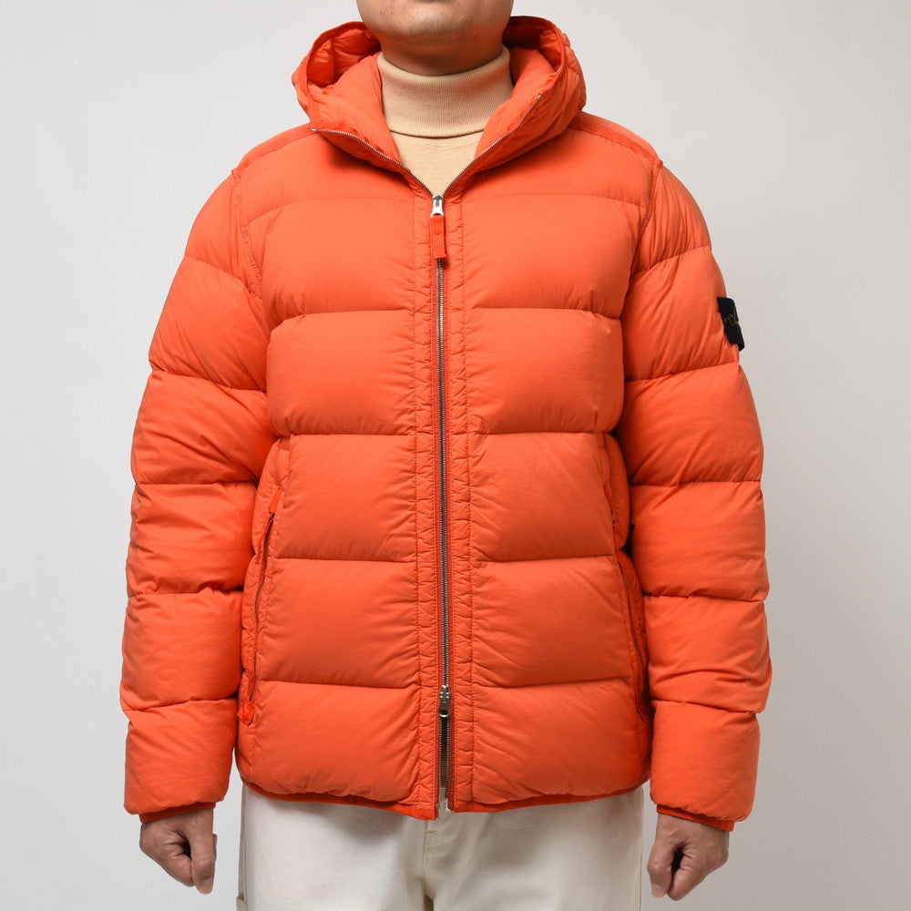 STONE ISLAND(ストーンアイランド) ナイロンストレッチフーデッドダウンジャケット 791543728