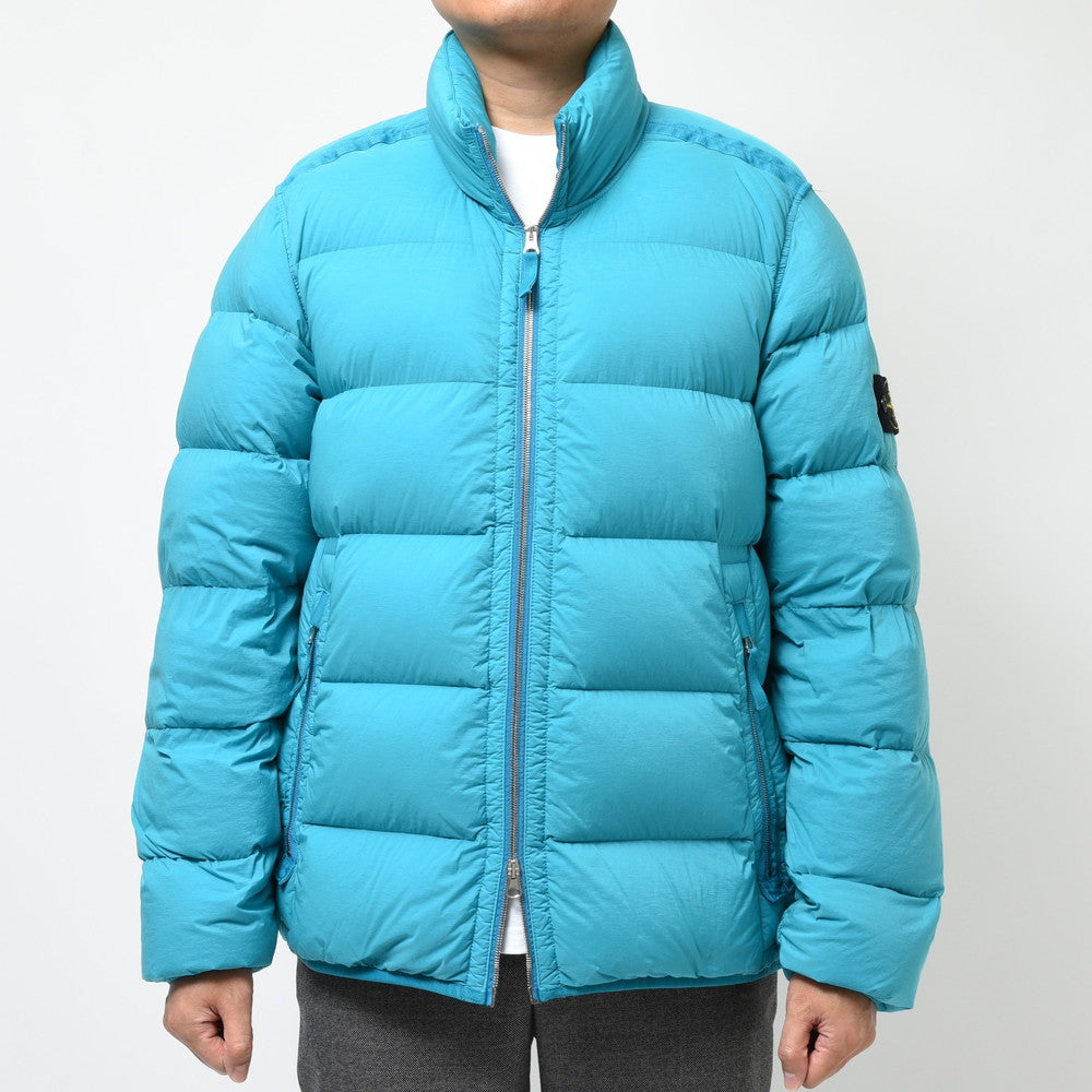 STONE ISLAND(ストーンアイランド) ナイロンストレッチスタンドカラーダウンジャケット 791544028