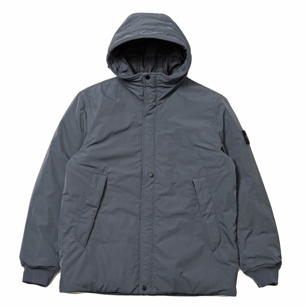 STONE ISLAND(ストーンアイランド) ポリエステルマイクロツイルパデッドフーディブルゾン 791541826