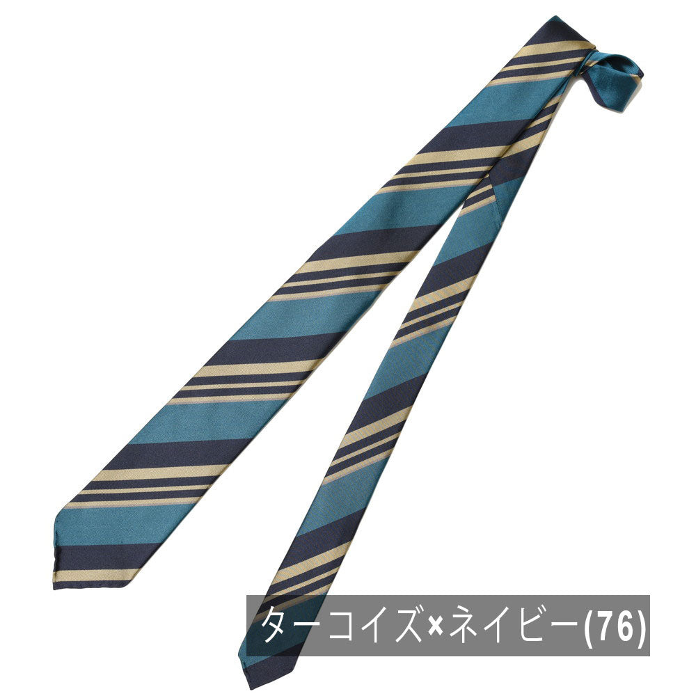 TIE YOUR TIE（タイ ユア タイ） シルクレップストライプセッテピエゲタイ 105876