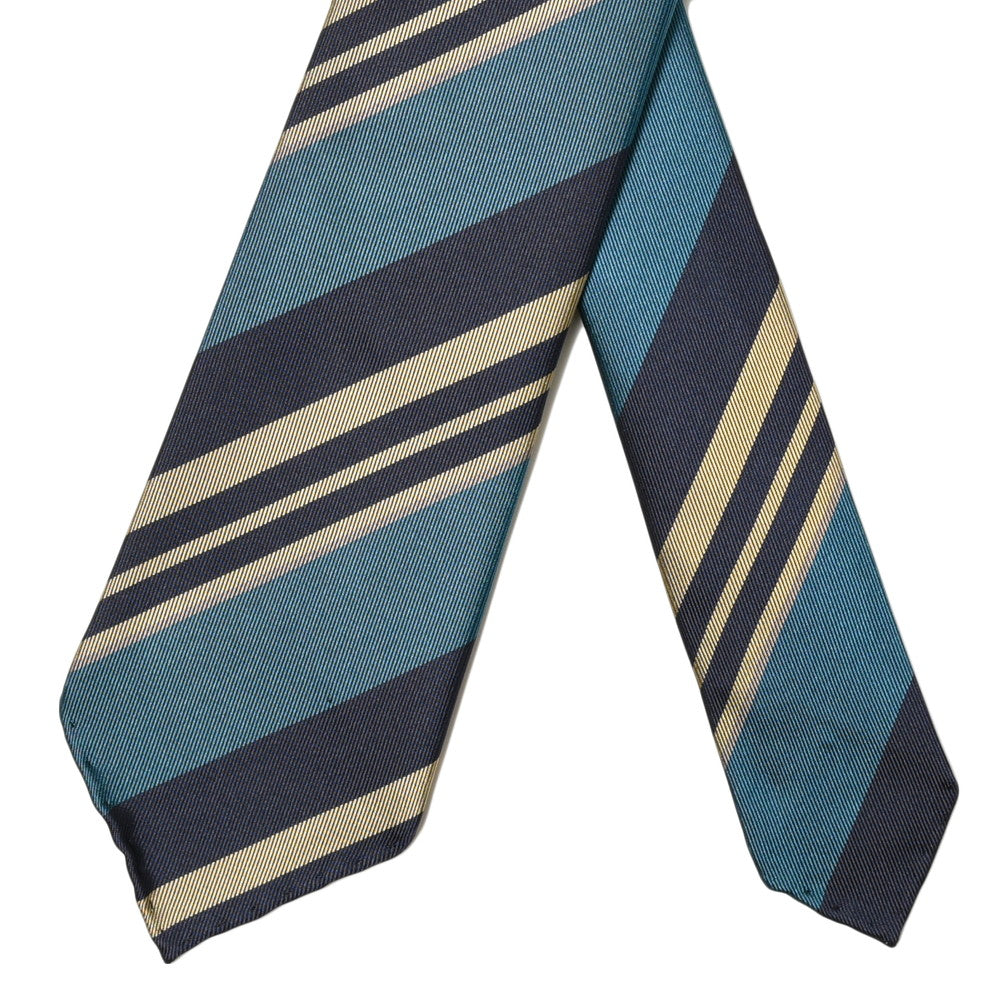 TIE YOUR TIE（タイ ユア タイ） シルクレップストライプセッテピエゲタイ 105876