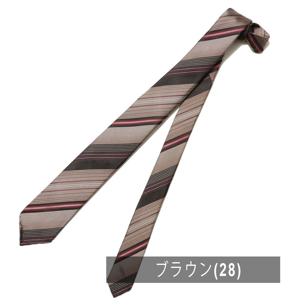 TIE YOUR TIE（タイ ユア タイ） シルクカスケードストライプセッテピエゲタイ 78333