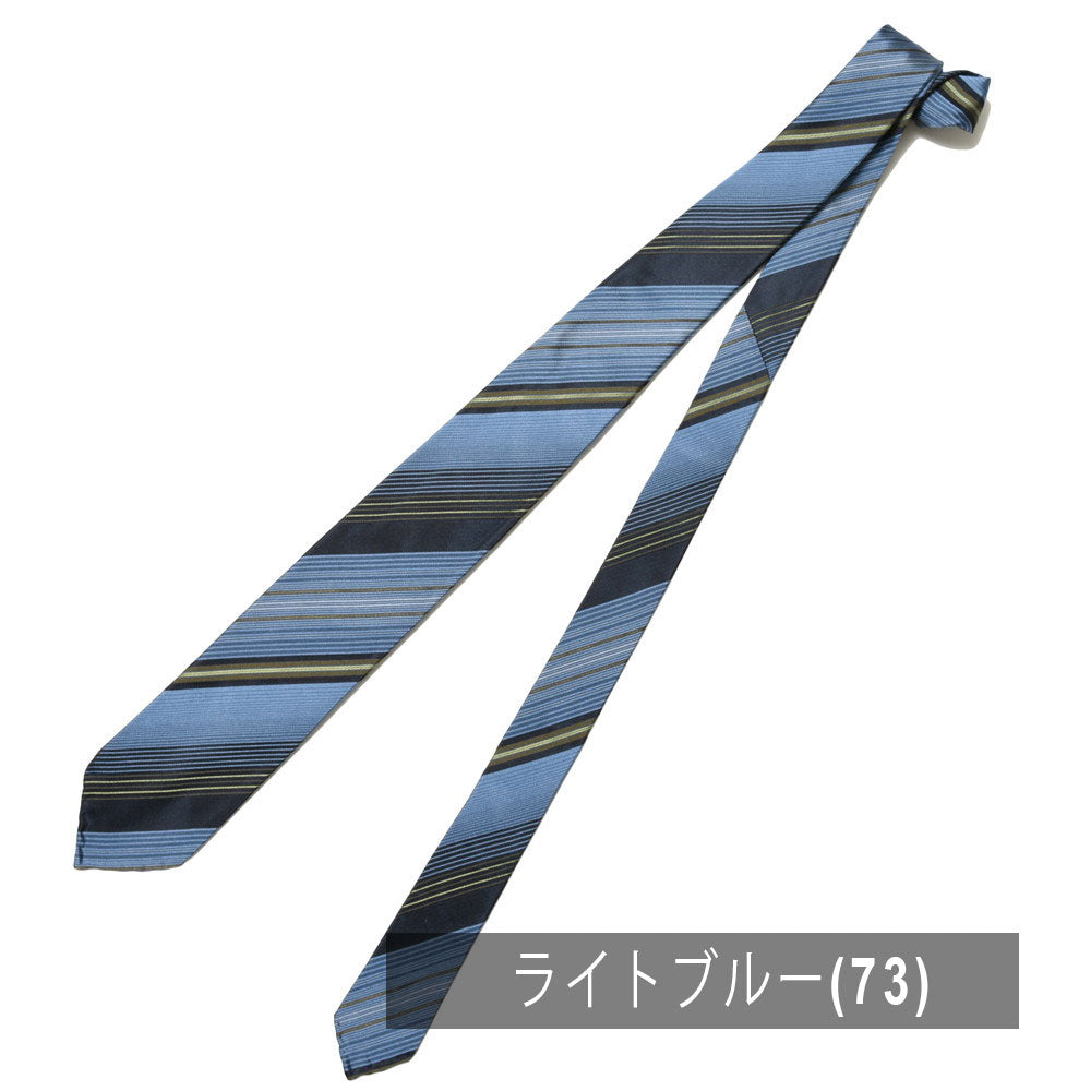 TIE YOUR TIE（タイ ユア タイ） シルクカスケードストライプセッテピエゲタイ 78333