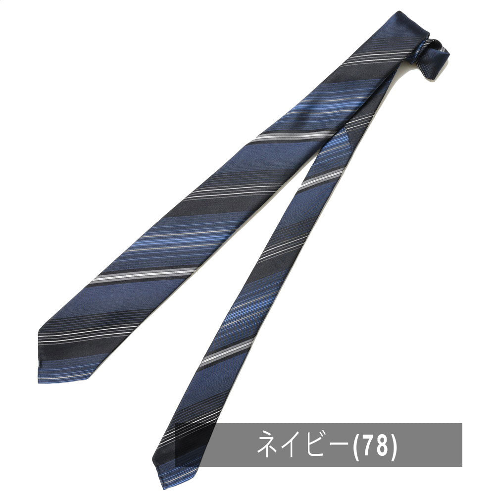 TIE YOUR TIE（タイ ユア タイ） シルクカスケードストライプセッテピエゲタイ 78333