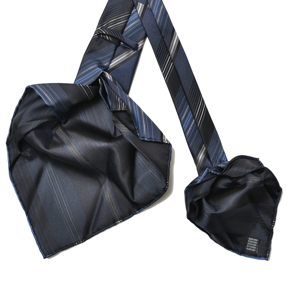 TIE YOUR TIE（タイ ユア タイ） シルクカスケードストライプセッテピエゲタイ 78333