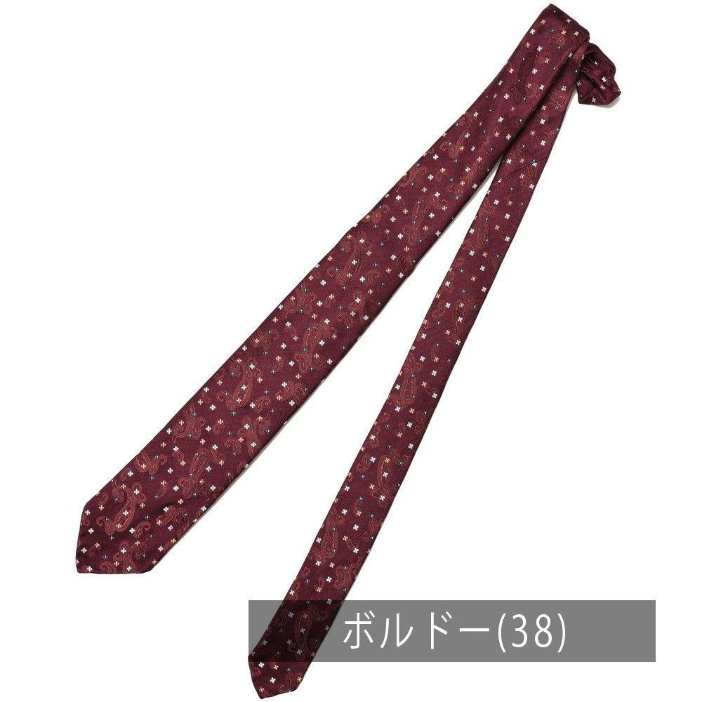 TIE YOUR TIE（タイ ユア タイ） シルクジャガードペイズリーセッテピエゲタイ MA4549