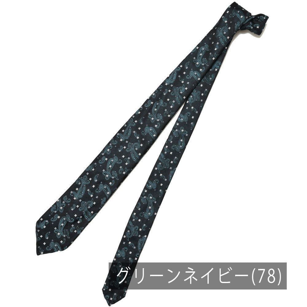 TIE YOUR TIE（タイ ユア タイ） シルクジャガードペイズリーセッテピエゲタイ MA4549
