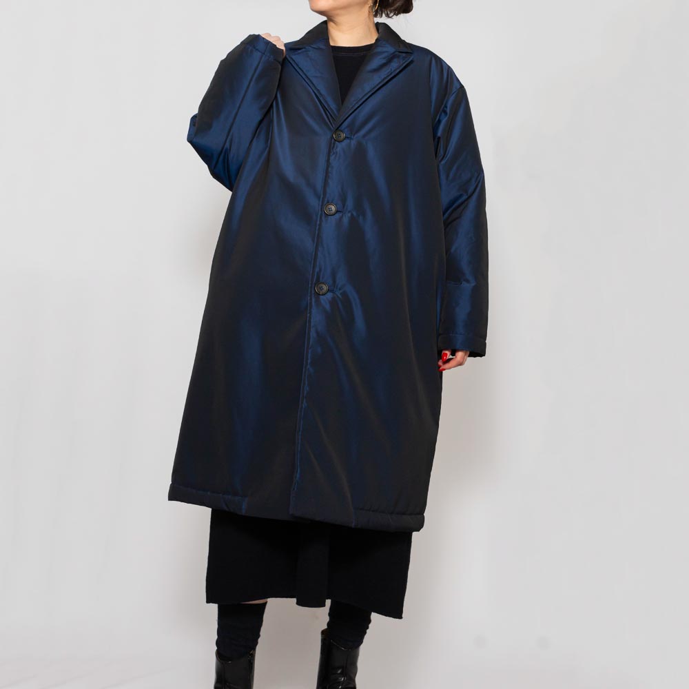 AMBELL(アンベル)<BR>00053 タフタ ドロップショルダーコート