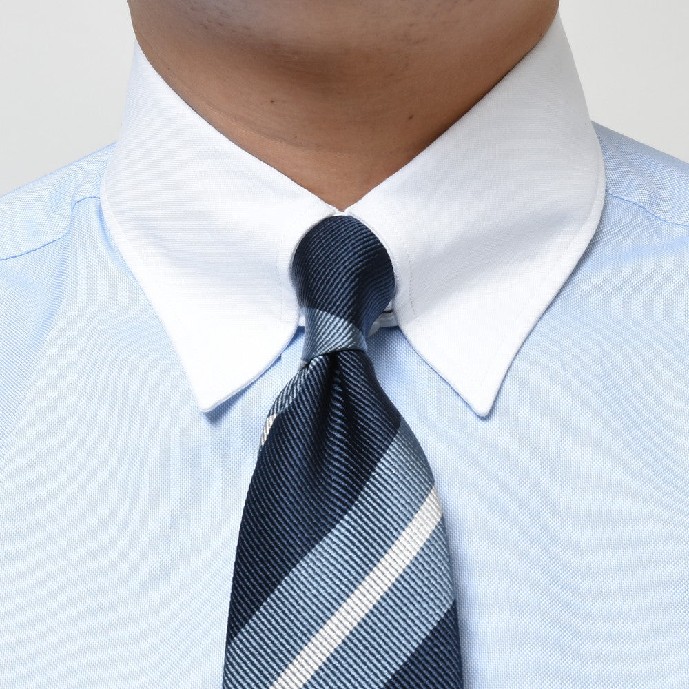 BARBA（バルバ） TAB コットンピンオックスタブカラークレリックシャツ 487-81452