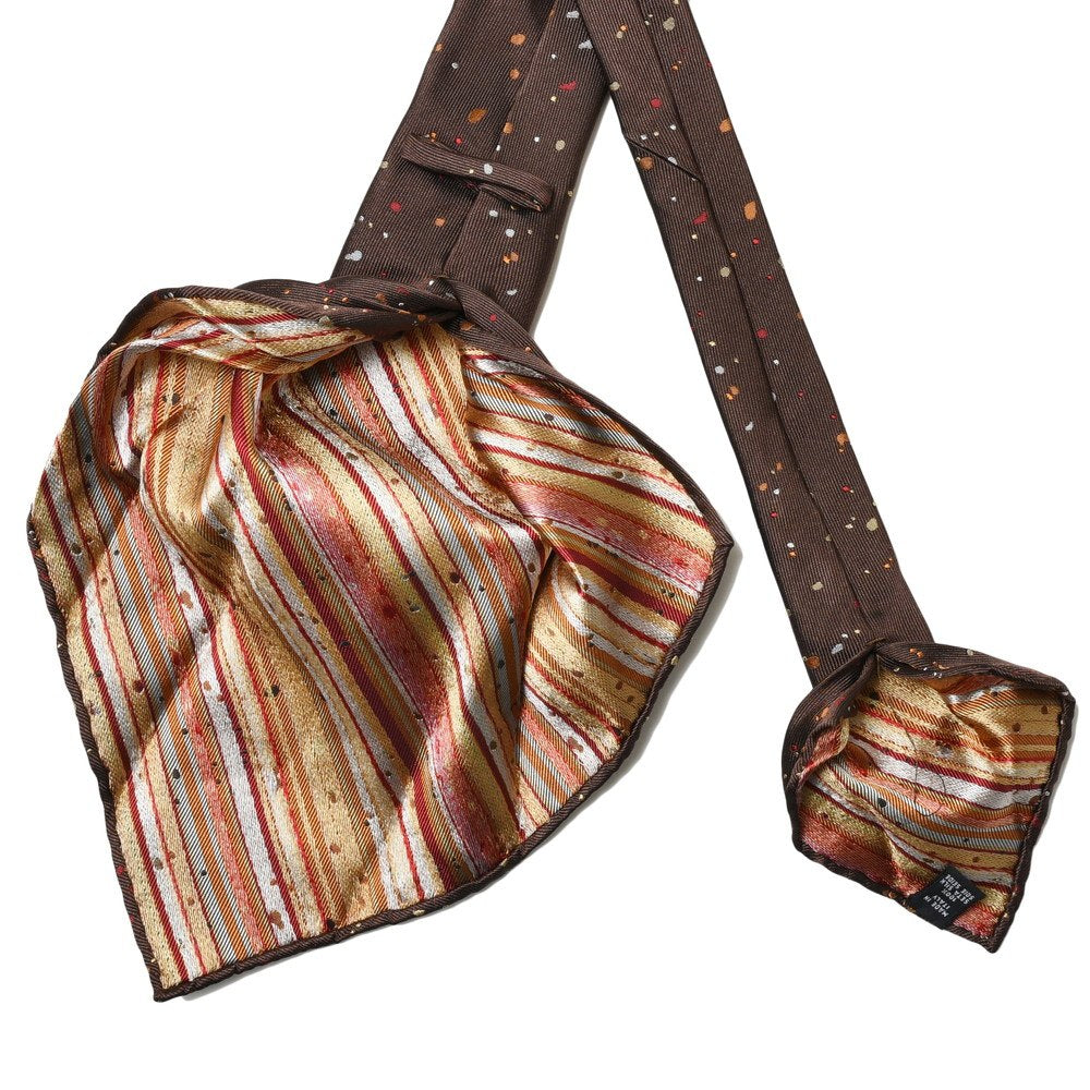 TIE YOUR TIE（タイ ユア タイ） シルクレップペイントジャガードセッテピエゲタイ 99147