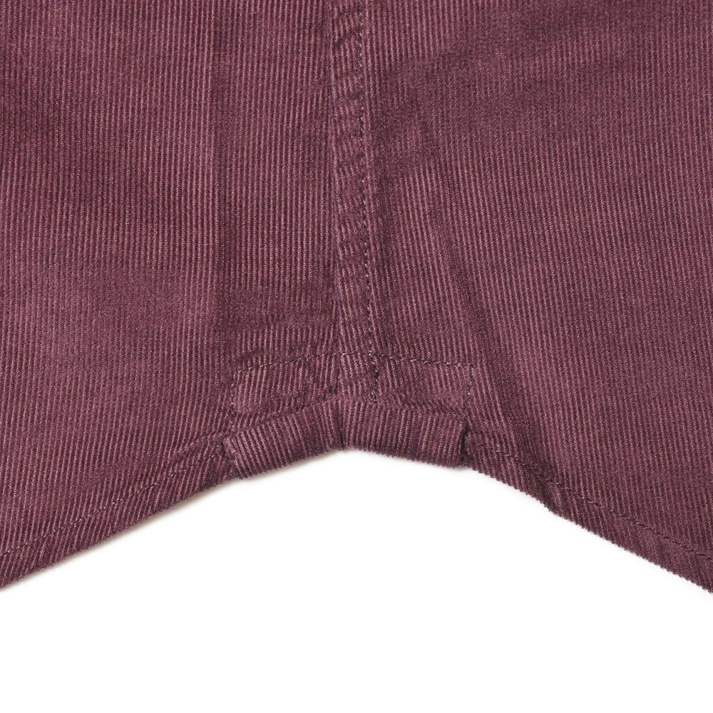 GLANSHIRT（グランシャツ） ガーメントダイコットンコーデュロイカッタウェイワイドカラーシャツ 81422(M)