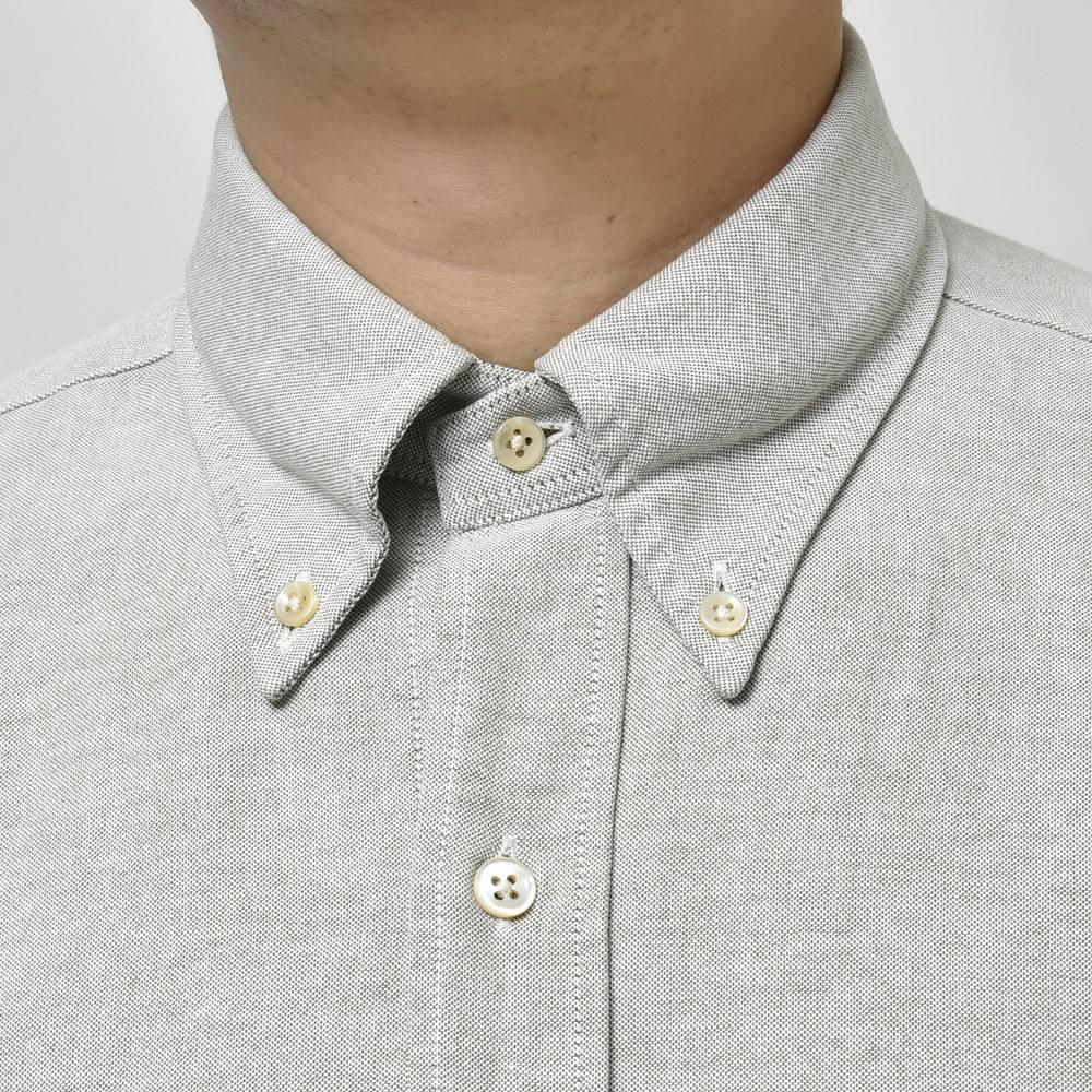 GLANSHIRT（グランシャツ） コットンオックスフォードボタンダウンカラーシャツ 81405