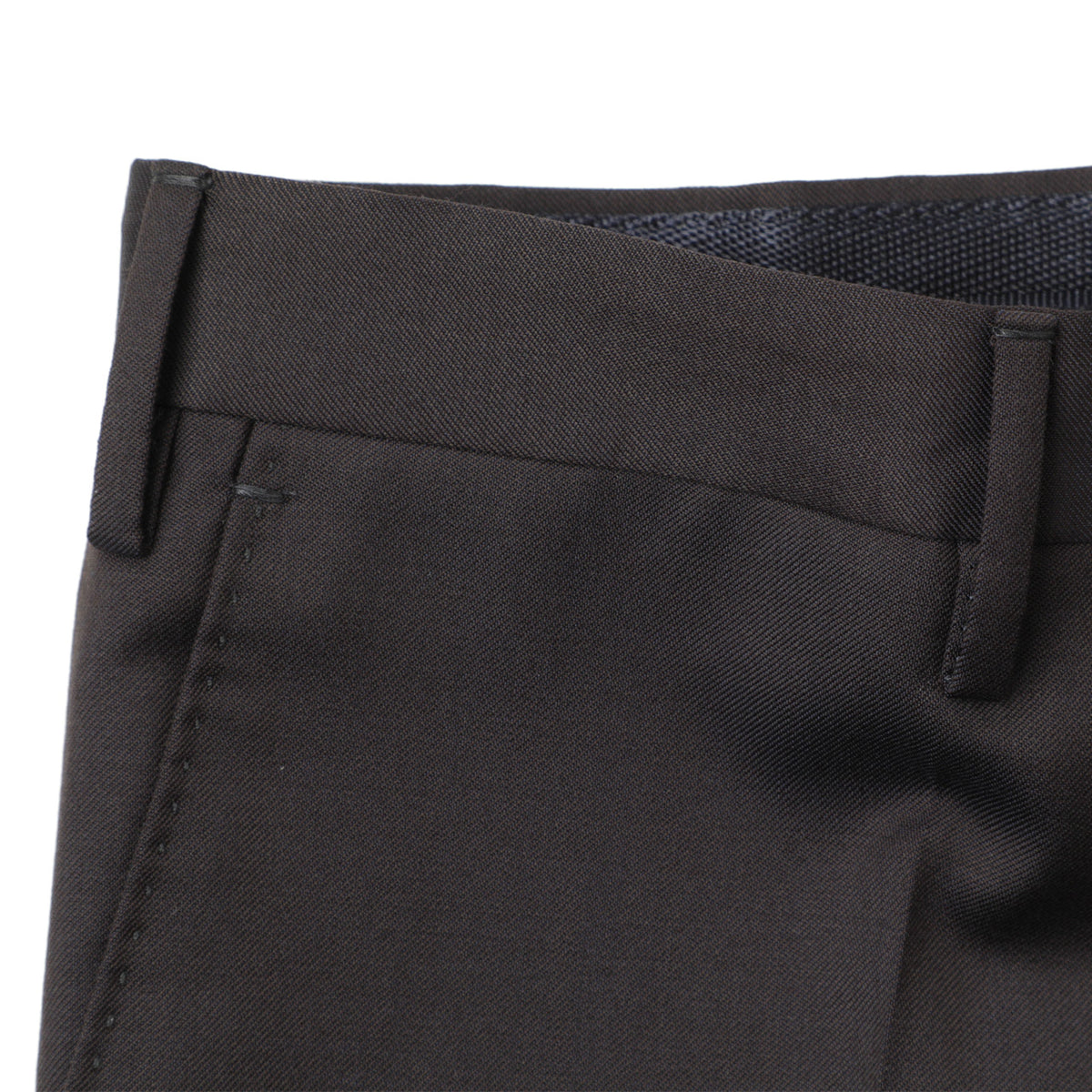 インコテックス / SUPER 100's SLIM FIT / ウール ツイル スラックスパンツ / 1T0035 1236A / 825(ネイビー)