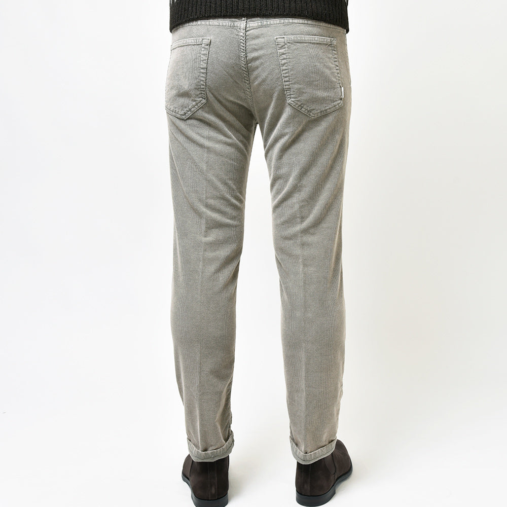 PT TORINO DENIM ピーティートリノデニム コットン ストレッチ コーデュロイ ガーメントダイ パンツ INDIE/TAPERED FIT