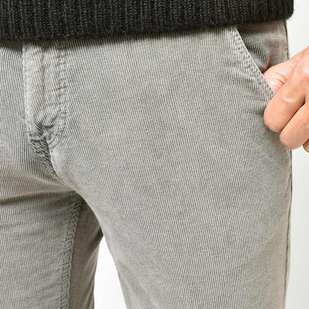 PT TORINO DENIM ピーティートリノデニム コットン ストレッチ コーデュロイ ガーメントダイ パンツ INDIE/TAPERED FIT