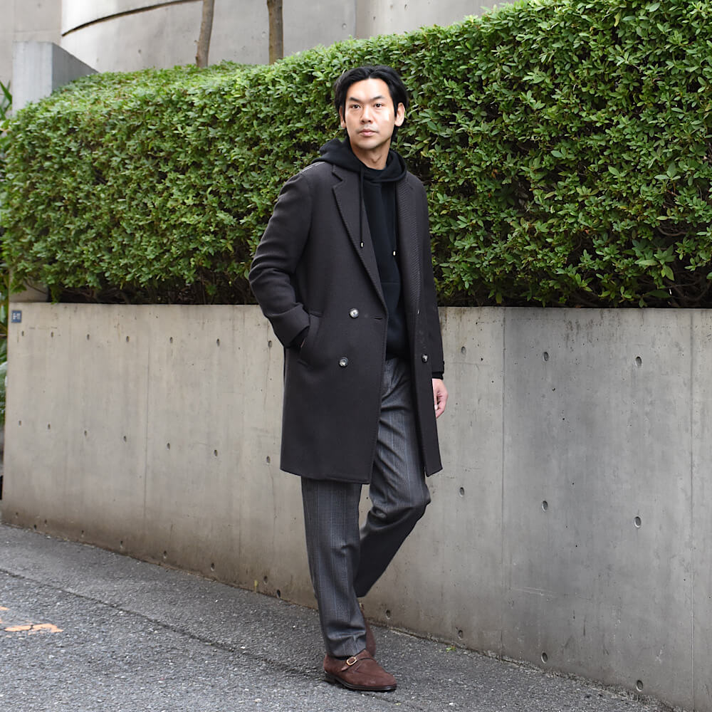 身長183cm/体重75kg、着用サイズL