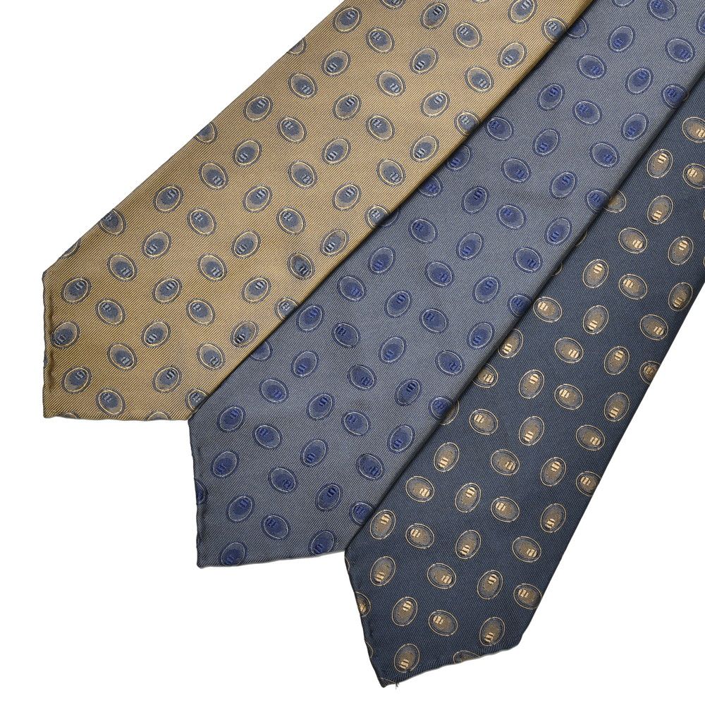 TIE YOUR TIE（タイ ユア タイ） シルクレップオーバルジャガードセッテピエゲタイ T930890