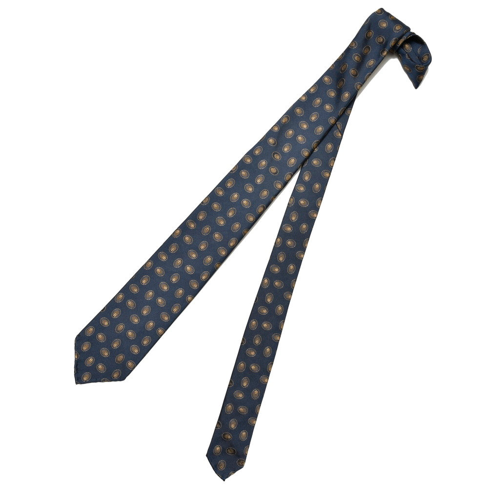 TIE YOUR TIE（タイ ユア タイ） シルクレップオーバルジャガードセッテピエゲタイ T930890