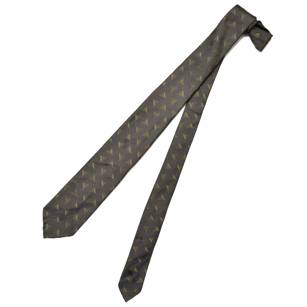 TIE YOUR TIE（タイ ユア タイ） シルクヘリンボーントライアングルジャガードセッテピエゲタイ T972950