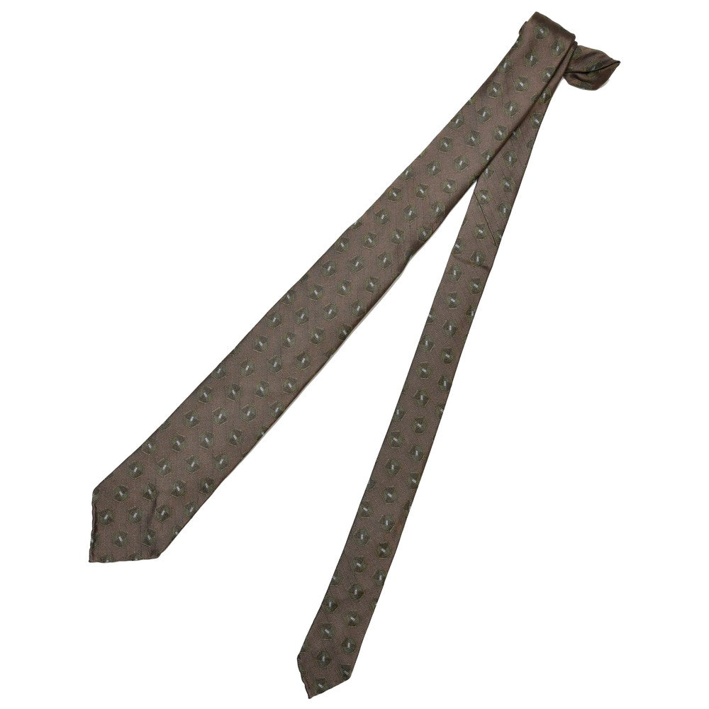 TIE YOUR TIE（タイ ユア タイ） シルクヘリンボーンヘキサゴンジャガードセッテピエゲタイ 22220