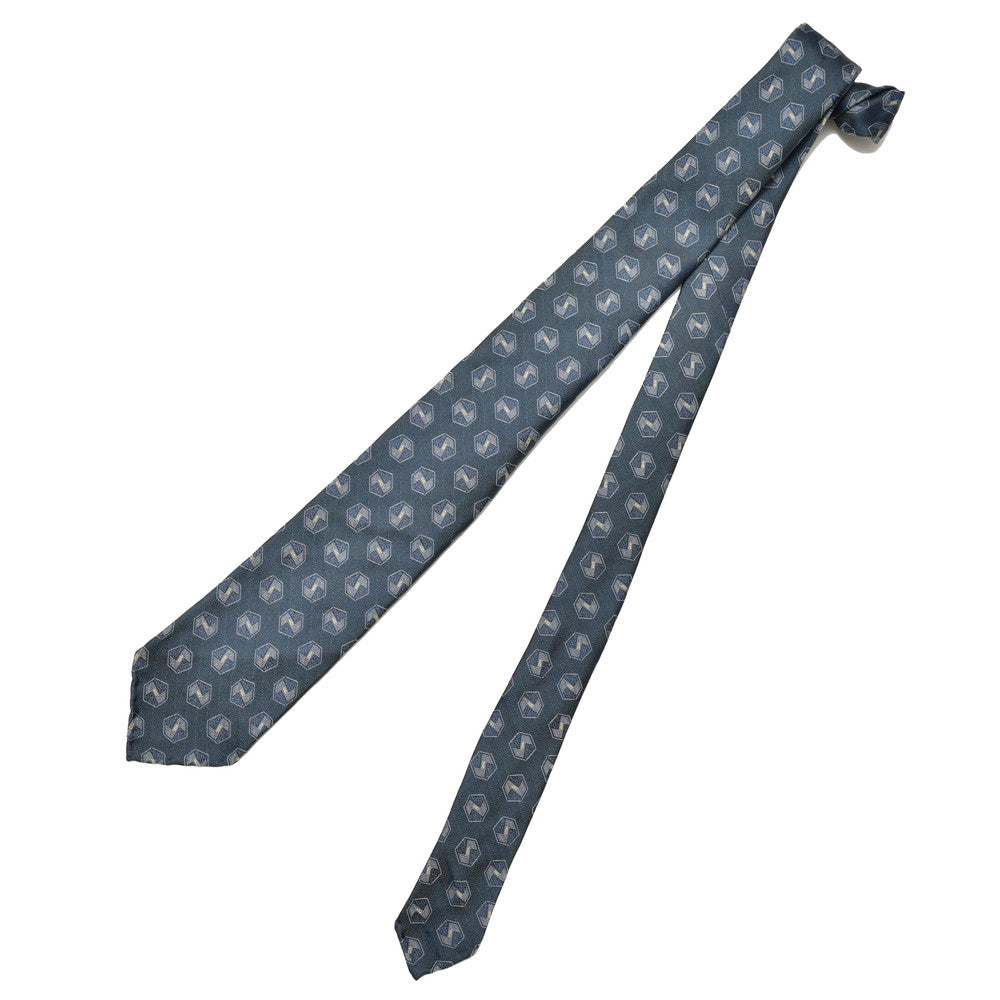 TIE YOUR TIE（タイ ユア タイ） シルクヘリンボーンヘキサゴンジャガードセッテピエゲタイ 22220