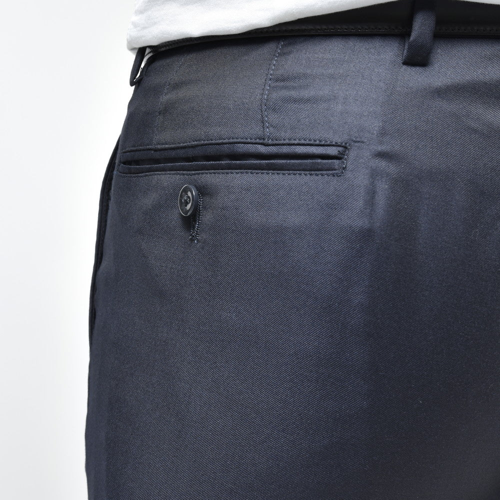 guji（グジ） SUPER150'sウールソリッド1プリーツテーパードパンツ (MADE BY RING JACKET / LoroPianaファブリック使用)【オールシーズン】