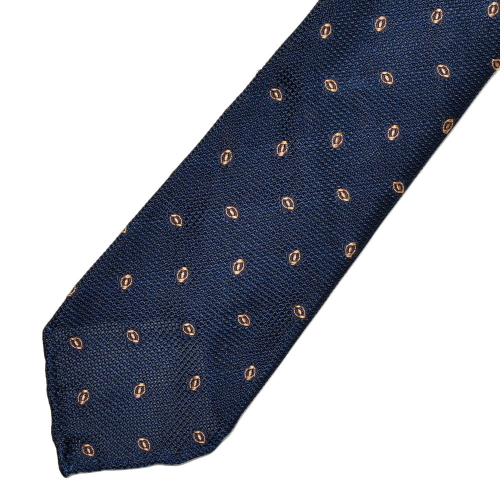 TIE YOUR TIE（タイ ユア タイ） シルクフレスコ×小紋ジャガードセッテピエゲタイ 039216