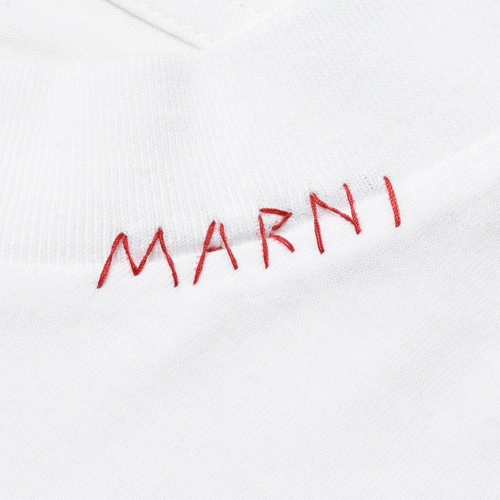 MARNI（マルニ） オーガニックコットンクルーネックロゴS/Sカットソー（3枚セット） HUMU0223X3 UTCZ68　