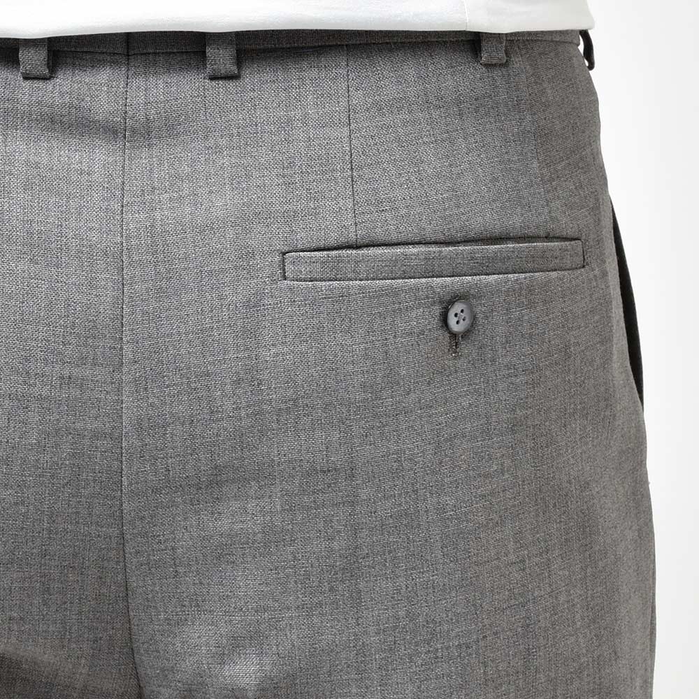 Fumiya Hirano THE TROUSERS フミヤヒラノトラウザーズ WILLIAM HALSTED ウール トロピカル サイアジャ 2インプリーツドレスパンツ BURLINGTON